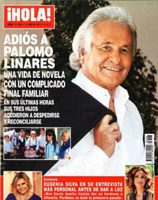 Adiós a Palomo Linares en la portada de HOLA