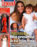 Irene Rosales presenta a su hija Ana en la portada de Semana