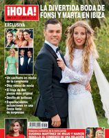 La increíble boda de Fonsi Nieto y Marta Castro en la portada de ¡Hola!