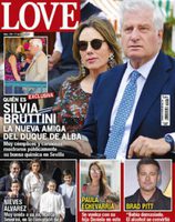 El Duque de Alba con su nueva conquista en la portada de Love