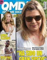 Terelu Campos, muy disgustada, en la portada de QMD!