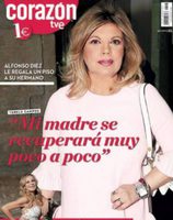 Terelu Campos, preocupada por la salud de su madre en la portada de Corazón