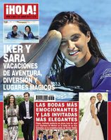 ¡Hola! repasa las vacaciones de aventura y diversión de Iker Casillas y Sara Carbonero