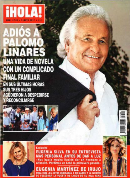 Adiós a Palomo Linares en la portada de HOLA