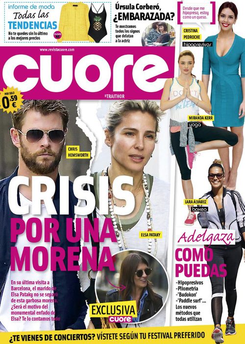 En Cuore la crisis de pareja de Elsa Pataky y su marido