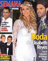 Semana destaca la boda de Elisabeth Reyes