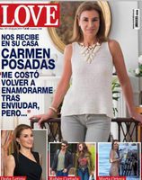 Carmen Posadas recibe en su casa a Love