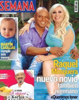 Raquel Mosquera presenta a su nuevo novio en Semana