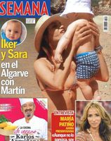 Semana muestra a Iker y Sara en el Algarve con Martín