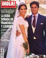 La boda soñada de Francisco y Lourdes en ¡Hola!