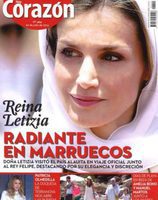 La Reina Letizia, radiante en Marruecos y en Hoy Corazón