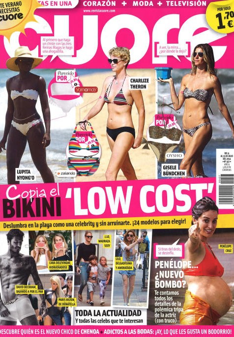 Cuore descubre el bikini low cost de las celebrities