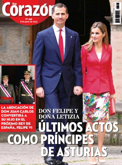 Hoy Corazón analiza los últimos actos de Don Felipe y Doña Letizia como Príncipes