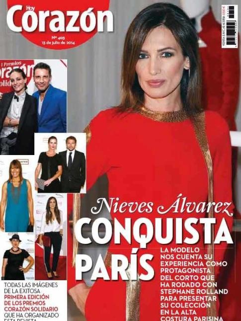 Nieves Álvarez conquista París en Hoy Corazón