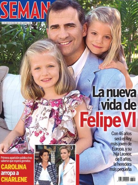 La nueva vida de Felipe VI en Semana