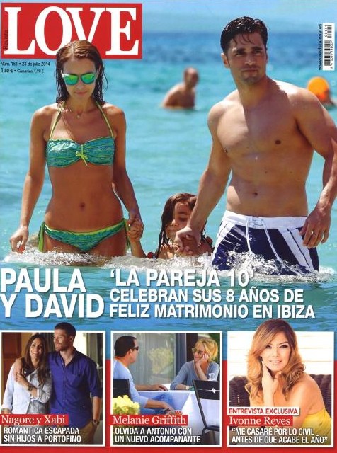 Paula Echevarría y David Bustamante, la pareja 10 de Love