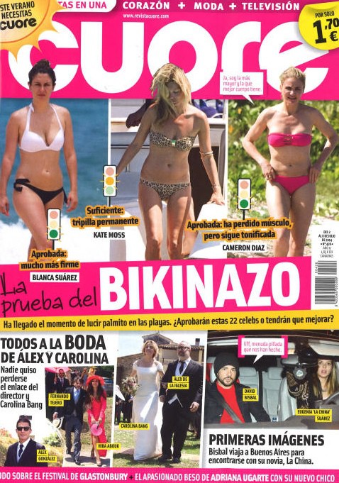 La prueba del bikinazo en Cuore