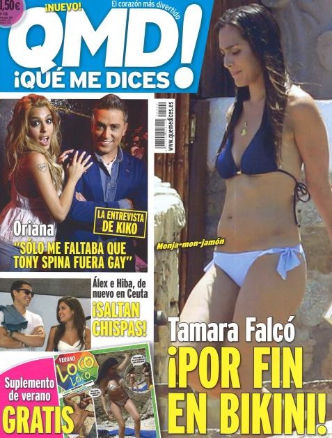 Tamara Falcó en bikini en QMD!