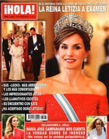 La Reina Letizia conquistando Inglaterra en la portada de ¡Hola!