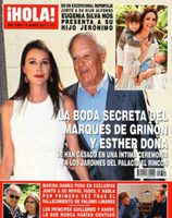 La boda secreta del Marqués de Griñón en ¡Hola!