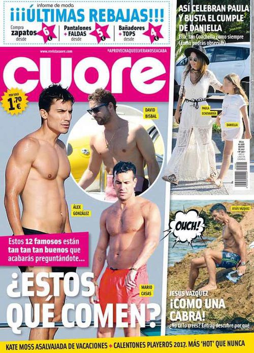 Cuore muestra los cuerpazos del verano