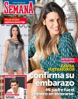 Laura Matamoros confirma su embarazo en la revista Semana