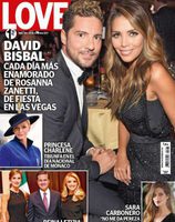 Love recoge la fiesta en Las Vegas de David Bisbal y Rosanna Zanetti