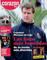 Cayetano Martínez de Irujo protagonista de la portada de la revista Corazón TVE