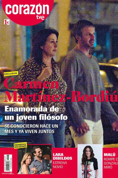 Carmen Martínez Bordiú pillada con su nuevo y joven novio en Corazón TVE