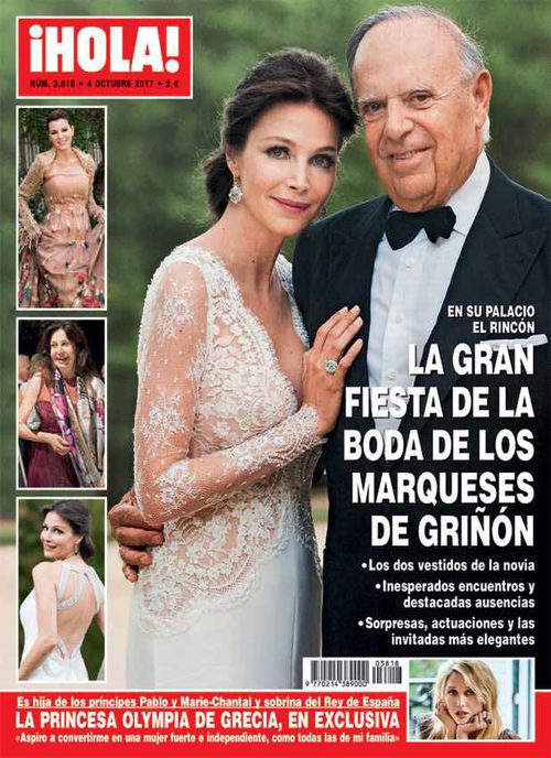 ¡Hola! cuenta la gran fiesta de la boda de los Marqueses de Griñón