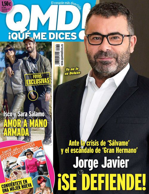 Jorge Javier Vázquez, protagonista de la revista QMD! por los problemas de audiencia de sus programas