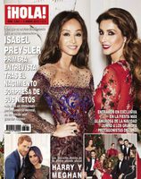 Isabel Preysler posa muy elegante con Paloma Cuevas en la revista Hola