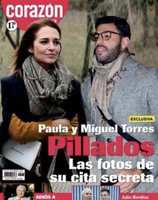 Paula Echevarría y Miguel Torres, pillados por la revista Corazón en un hotel