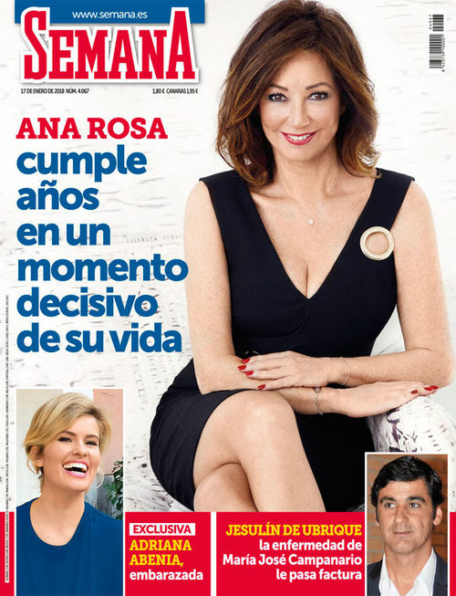 Ana Rosa, protagonista de Semana por su cumpleaños