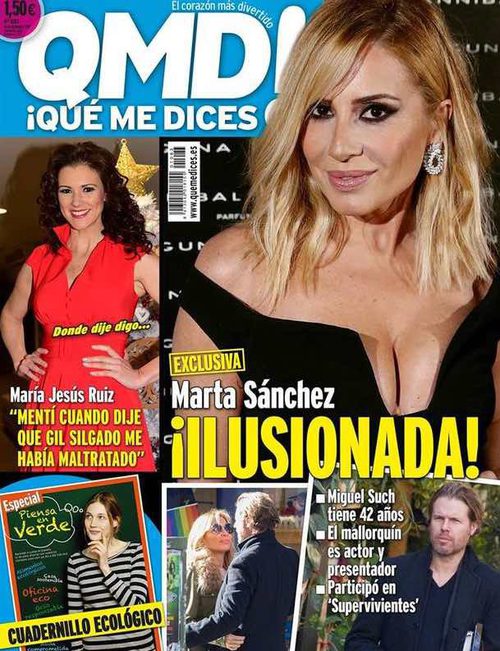 Marta Sánchez, ¡ilusionada! en QMD!