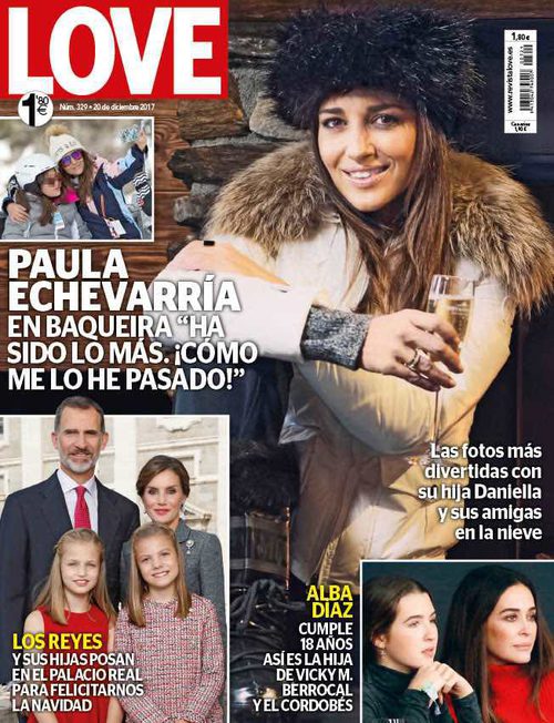 Paula Echevarría cuenta su escapada a la nieve en Love