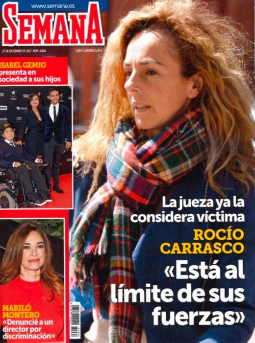 Rocío Carrasco, al límite de sus fuerzas en Semana