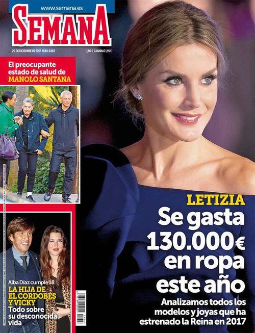 Semana desvela lo que se ha gastado la Reina Letizia este año en ropa