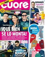 Las vacaciones en Miami de Paula Echevarría y la nueva novia de Mario Casas en la portada de Cuore