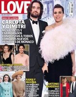 Carlota y Dimitri, los nuevos Príncipes de Mónaco, en la portada de revita Love