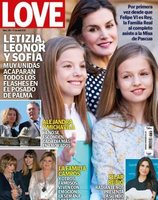 La Reina Letizia, Leonor y Sofía, las protagonistas de la misa de Pascua en la portada de revista Love