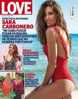 La campaña de Sara Carbonero para Calzedonia en la portada de Love