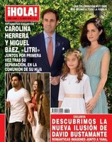 El reencuentro de Carolina Herrera y Miguel Báez tras su separación en revista ¡HOLA!