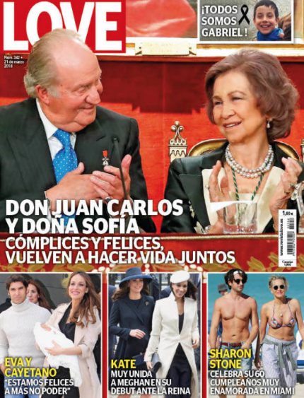 Revista Love dedica su portada a los Reyes Eméritos en su último acto público