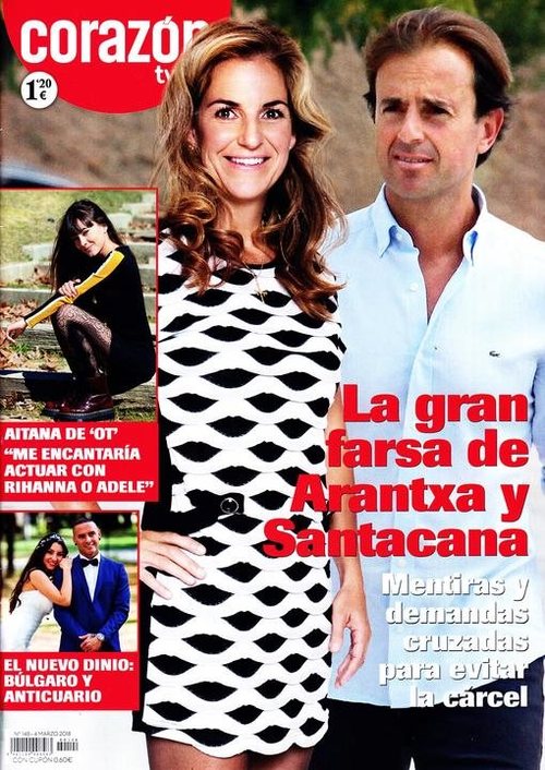 La revista Corazón analiza la gran farsa de Arantxa y Santacana