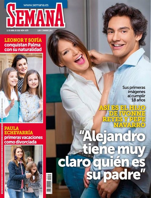 Ivonne Reyes presenta a su hijo con Pepe Reyes en la portada de Semana