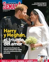 Revista Semana dedica su portada a la boda real e inusual de Harry y Meghan