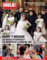 ¡HOLA! dedica su portada a las fotos oficiales de la boda de Harry y Meghan