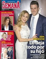 Revista Semana dedica su portada a Ana Obregón, que lo deja todo por estar al lado de su hijo