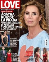 Ágatha Ruiz de la Prada habla de Luis Miguel Rodríguez en revista Love